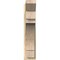 Ekena Millwork Merced Slat Rough Sawn Outlooker, Douglas Fir, 8"W x 30"D x 38"H OUT08X30X38MRC06RDF - alternate 4